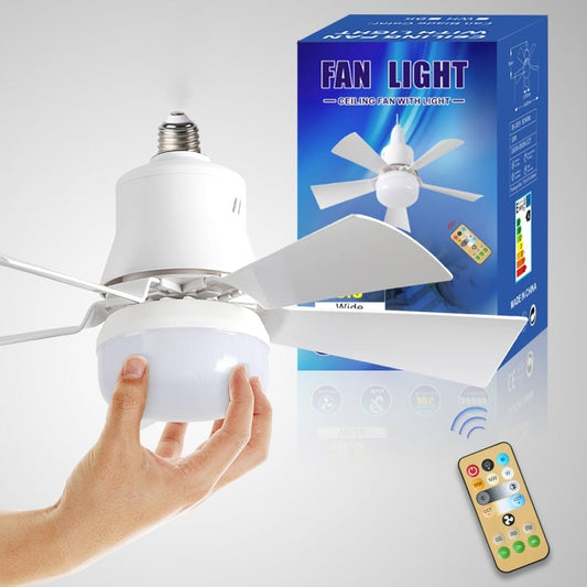 🔥sale 49%OFF-🎁2-IN-1 PORTABLE CEILING FAN & LIGHT with Remote Control