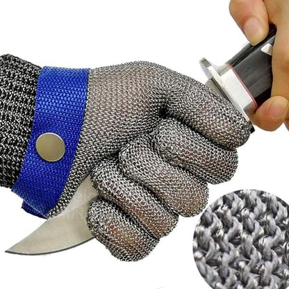 🧤 PROMO -50% ✨ Gant Métal Maille Inox — Protection ANSI A9 & Qualité Alimentaire 🛡️