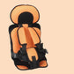 👶🛡️ Siège Auto Portable pour Enfant – Coton & Polyester, Léger & Harnais 5 Points.