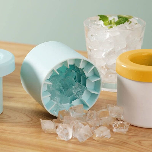 🧊✨ Coupe en silicone souple pour machine à glaçons, démoulage facile, résistant au froid et lavable en machine ✨