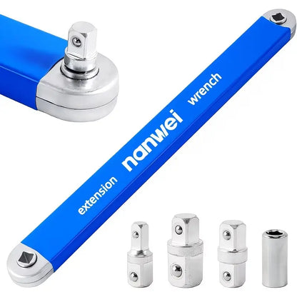 🏆 50 % DE RÉDUCTION EN CE MOMENT !🔧 Clé à rallonge coudée pour espaces restreints. Idéale pour les boulons et les écrous situés dans des endroits difficiles d'accès. 🛠️✨
