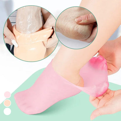 🏖️🧴 Chaussettes silicone multifonction pieds : exfoliation, hydratation et protection solaire ✅