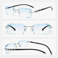 Nouvelles lunettes de lecture à double usage anti-lumière bleue, haute dureté saphir🌿🌿