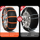 🚗DERNIER JOUR – 50% DE RÉDUCTION✨Chaînes Antidérapantes en Nylon – Installation en 10s, Résistent à -35°C, pour Neige, Glace & Boue ! ❄️🔒