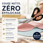 ✂️Ciseaux à bord zig‑zag en acier inoxydable ✨Poignée ergonomique, anti‑effilochage pour couture et bricolage 🧵