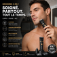 ✨‑50% OFF✨ Kit tondeuse 3‑en‑1 homme 🧔 Coupe & rasage tout‑en‑un, compact, idéal pour soin barbe à la maison ⚡