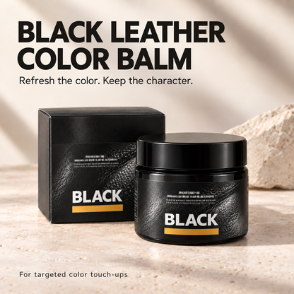 🎄🔥-50% ! Produit entretien cuir noir, ravive couleur, masque rayures, cuir lisse compatible✨