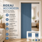 ⏰🔥‑50% Offre limitée ! Rideau magnétique accordéon sans perçage, installation ultra‑rapide