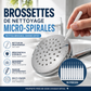 🔥-50% Réduction ! Brosses de nettoyage pour pommeau de douche 🚿 Élimine le calcaire, nettoyage facile pour salle de bain ✨