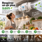 🔥‑50% Réduction ! Ventilateur de conduit pressurisé 💨 Débit puissant, installation facile, ventilation efficace pour maison ✨