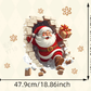 🎅Soldes Noël -50%✨Autocollants muraux décoratifs créatifs, décoration facile pour salon chambre fêtes 🎄🏠