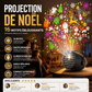 🎅🎄 Projecteur de Noël USB ❄️ 16 motifs festifs magiques, déco lumineuse féerique ⚡‑50% DE RÉDUCTION ! Pour fêtes de fin d’année ✨