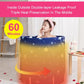 🛁PROMO FLASH 50% ! Baignoire chauffante pliable pour maison✨Cadeau réconfortant, installation simple et gain de place