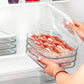 📢📢50 % DE RÉDUCTION !! ⏰Boîtes de conservation alimentaire réutilisables 3 étages avec couvercle transparent pour réfrigérateur