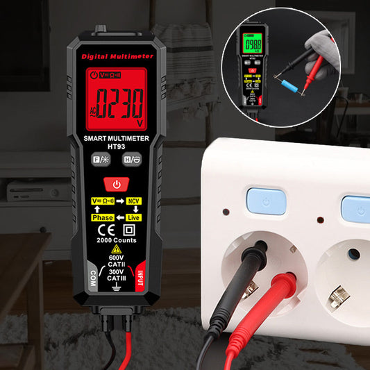 🛠️✨ Multimètre Numérique Intelligent – Précis, Automatique et Facile à Utiliser ⚡