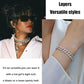 Collier chaîne cubaine en zirconium diamant artificiel