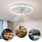 🛏️🪭 Éclairage ventilateur multifonction | Lumière et vitesse ajustables 🌙