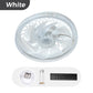🛏️🪭 Éclairage ventilateur multifonction | Lumière et vitesse ajustables 🌙