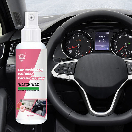 🔥Ofertas🔥(50% de descuento)Spray de cera para pulir el salpicadero del coche