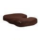 Coussin Ergonomique à Protection Lombaire et Coccyx en Forme de U avec Rebond Lent