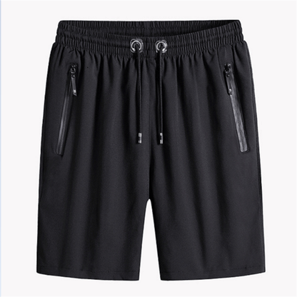 Short extensible en soie glacée pour homme de taille grande