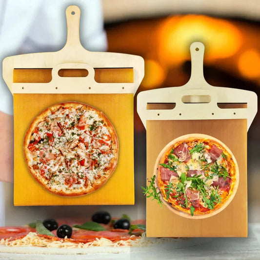 🍕PROMOTION 50% DE RÉDUCTION - Pelle à pizza coulissante 🔥（Livraison gratuite）