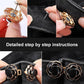 Boucles de Taille Détachables en Forme de Camélia pour Jeans Amples