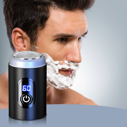 🔥🪒 -50 % aujourd’hui ! Mini rasoir portable rechargeable — Avec affichage numérique & coupe précise ✨💈