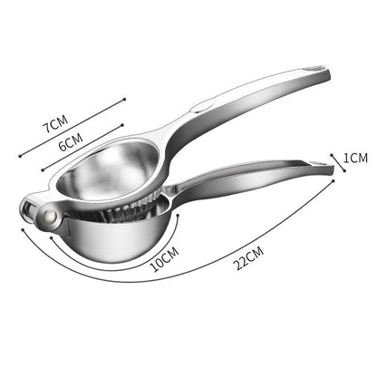 Presse-citron manuel en métal de qualité supérieure