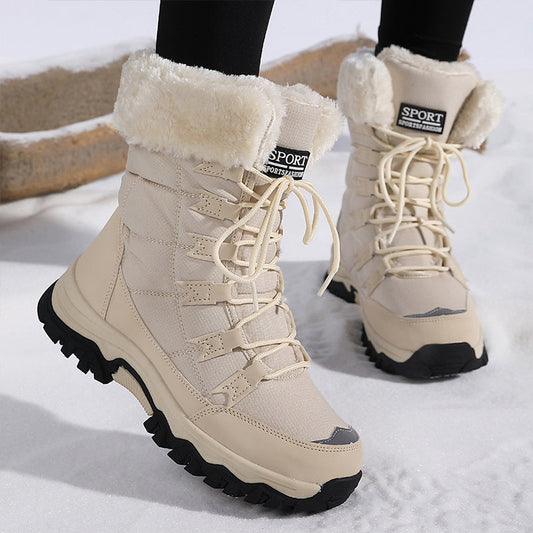 Bottes de Neige Chaudes, Antidérapantes et Imperméables pour Femmes