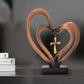Croix de Jésus de Pâques avec Cœurs Entrelacés