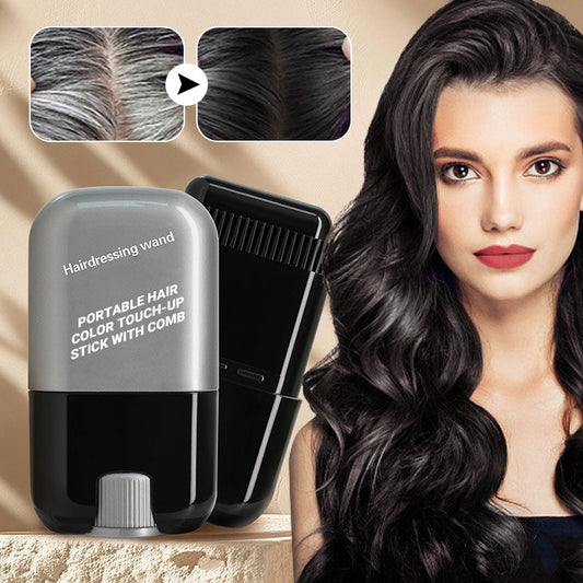 ⏳💇 PROMO ! Bâton retouche cheveux portable avec peigne intégré ✨