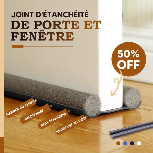 🚪🔥 Bande isolante autocollante portes fenêtres anti-froid bruit courants d’air résistante intempéries offre 2 achetés 3 offerts ✨