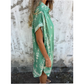 💞52% de réduction💞Classic robe en coton lin imprimé