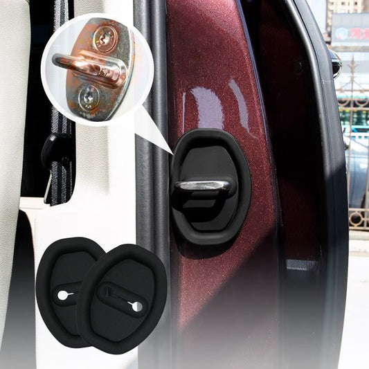 💥Couvercle en silicone pour serrure de portière de voiture - Coussin d'insonorisation（50 % DE RÉDUCTION）