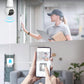 ✨Surveillance intelligente à 360° : Caméra HD sans fil, contrôlable via une application, avec vision nocturne couleur.
