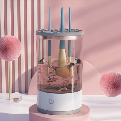 💄🔥DERNIER JOUR 50% ! Machine automatique nettoyage pinceaux maquillage, lavage rapide sans effort🧼