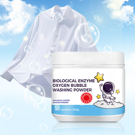 📣🔥Nouvelle version améliorée🔥 Lessive en poudre bio-enzymatique avec bulles d'oxygène