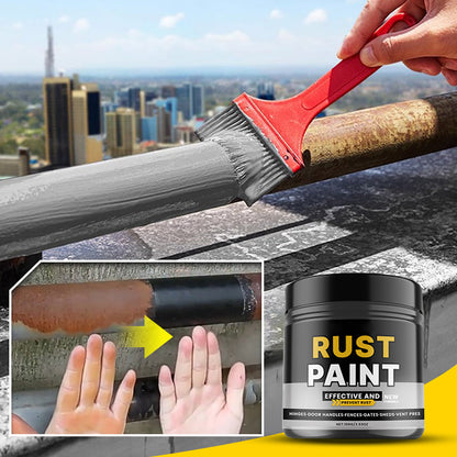 💥VENTE CHAUDE🔥Peinture antirouille grise imperméable, résistante aux UV et à l'usure avec pinceau