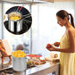 🍟🍤 50% ! 🥘Friteuse Multifonctionnelle Acier Inoxydable 304 – Anti-Éclaboussures, Économe en Huile & Polyvalente.