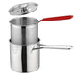🍟🍤 50% ! 🥘Friteuse Multifonctionnelle Acier Inoxydable 304 – Anti-Éclaboussures, Économe en Huile & Polyvalente.