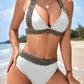 🌊 Limited Time 50% Off-Seductive Women's V-Neck Wave Swimsuit
