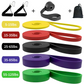 🏋️ PROMO FLASH : 50% DE RÉDUCTION ! 💪 Set de Bandes de Résistance Fitness – TPE – 5 Niveaux & 2,08 m – Ancre & Poignées Incluses for Musculation, Yoga & Pilates 🧘
