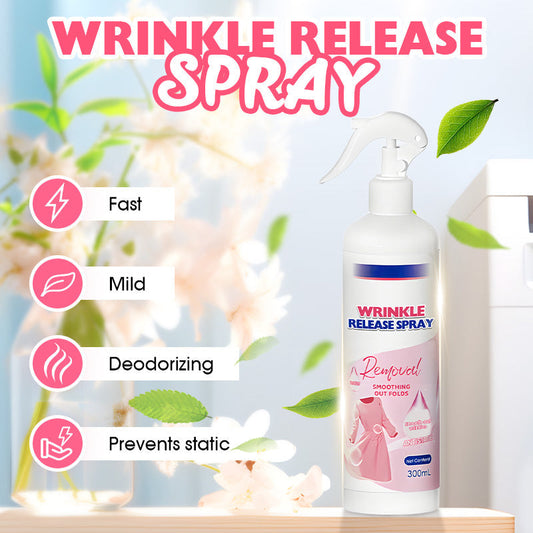 🎁✨💧 ACHETEZ 2, OBTENEZ 1 GRATUIT ! Spray Antirides Multifonctionnel – Élimine les Plis, Neutralise les Odeurs, 300 ml, Action Rapide