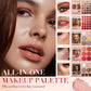 Palette de maquillage de type livre à 5 couches avec 67 teintes professionnelles