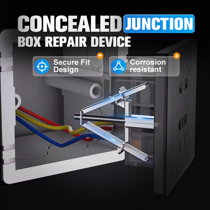 🔧✨ Dispositif de réparation pour boîte de jonction dissimulée — Facile, rapide et sûr pour vos travaux électriques invisibles ! 💡💪