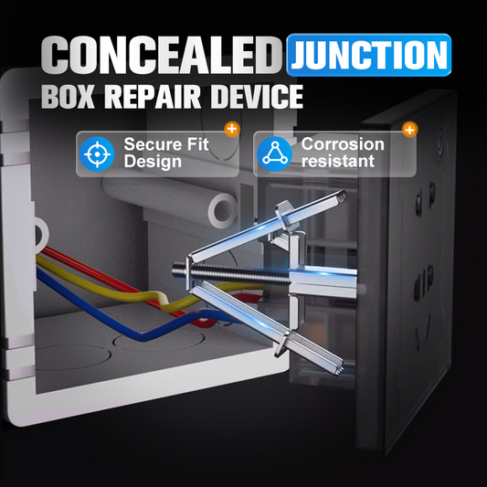 🔧✨ Dispositif de réparation pour boîte de jonction dissimulée — Facile, rapide et sûr pour vos travaux électriques invisibles ! 💡💪