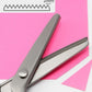 ✂️Ciseaux à bord zig‑zag en acier inoxydable ✨Poignée ergonomique, anti‑effilochage pour couture et bricolage 🧵