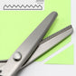 ✂️Ciseaux à bord zig‑zag en acier inoxydable ✨Poignée ergonomique, anti‑effilochage pour couture et bricolage 🧵