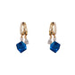⏳Spécial à durée limitée⏰Boucles d'oreilles en cristal artificiel bleu💎